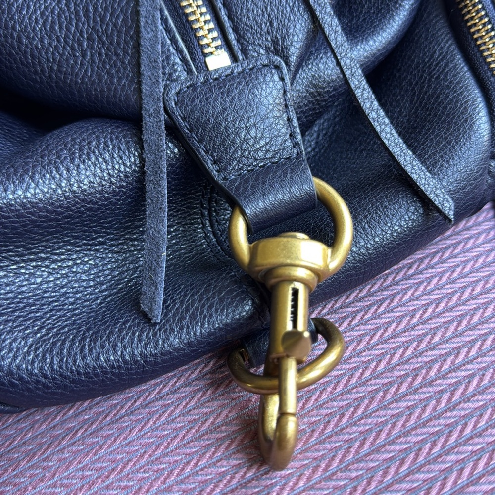 Rebecca Minkoff Navy Backpack - Picture 2 of 10